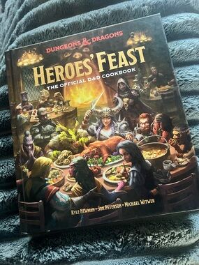 Dungeons & Dragons Hero’s Feast Official D&D Cookbook Newman, Peterson, Witwer